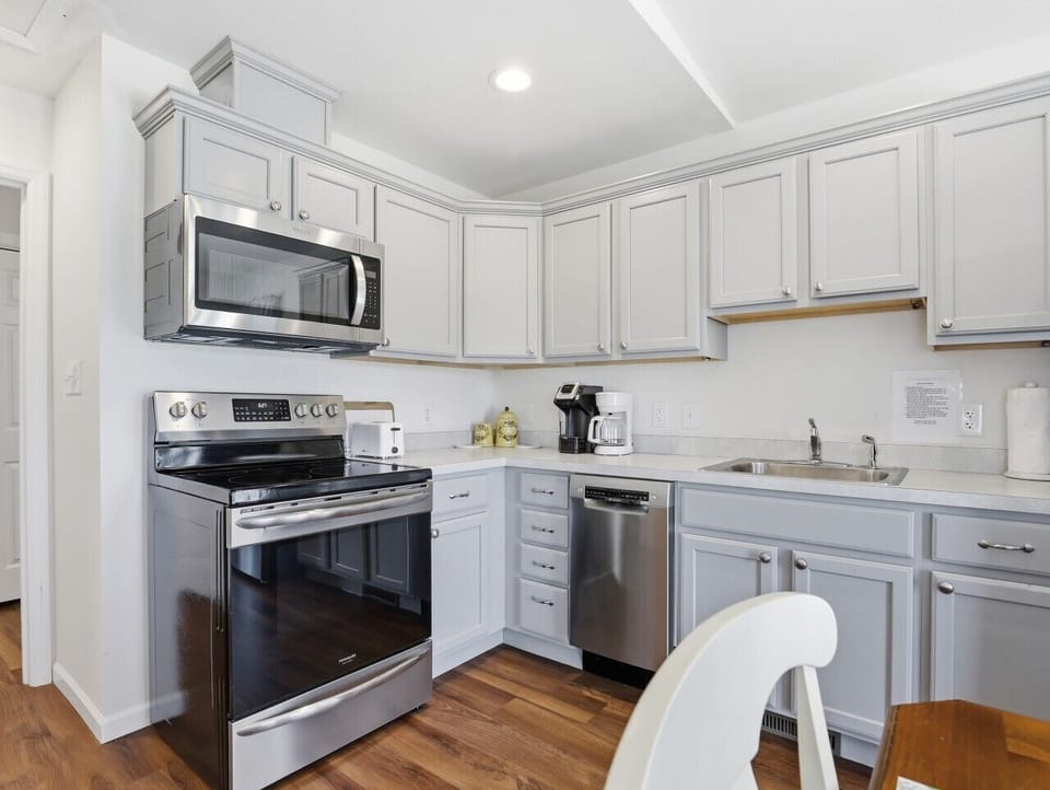 Kitchen | Stainless Steel Appliances | Coffee Station & Dishwasher