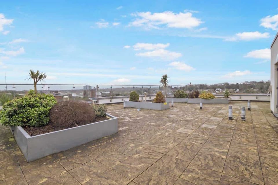Rooftop Terrace: Enjoy access to the shared rooftop terrace with open views.