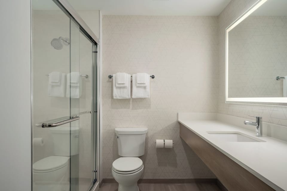 Standard Room, 1 King Bed (Walk In Shower) | Bathroom