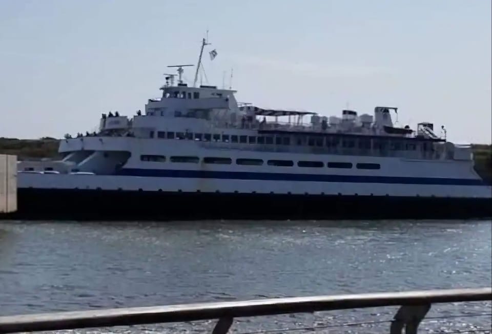 nearby Cape May ferry