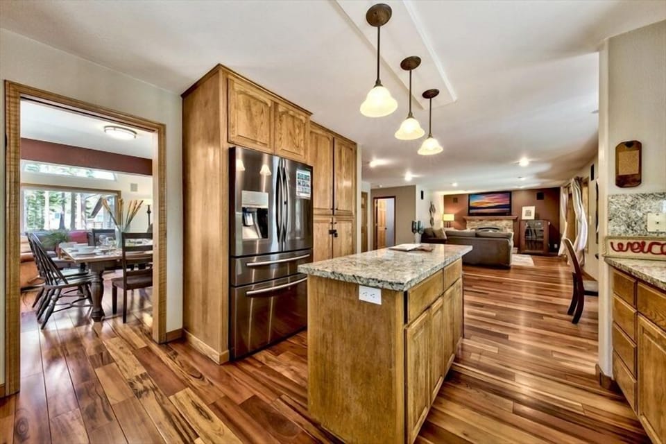 Lake Tahoe Cabin Kitchen