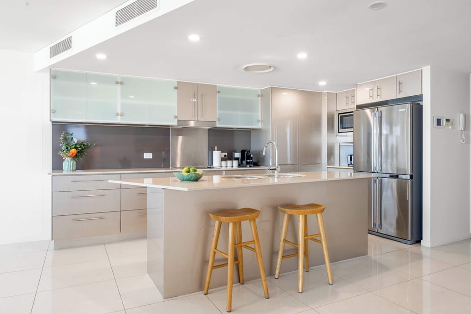 Air conditioned apartment offering year round comfort for holiday guests