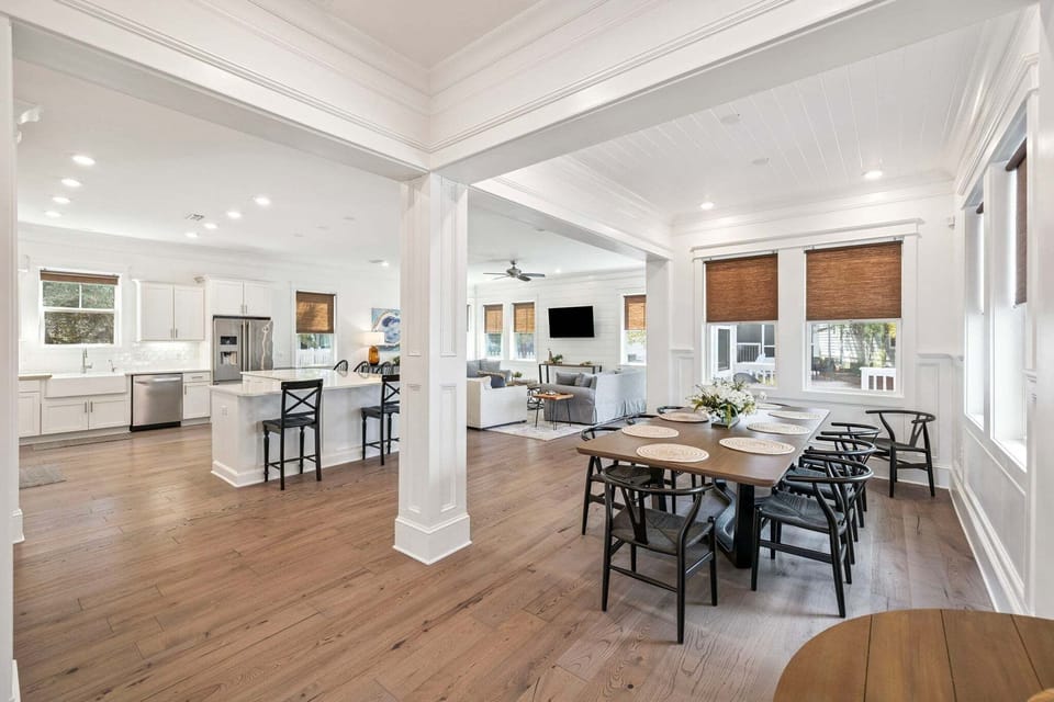 Open concept living space