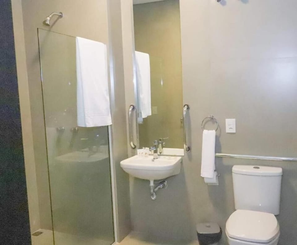 Free toiletries, hair dryer, towels, soap