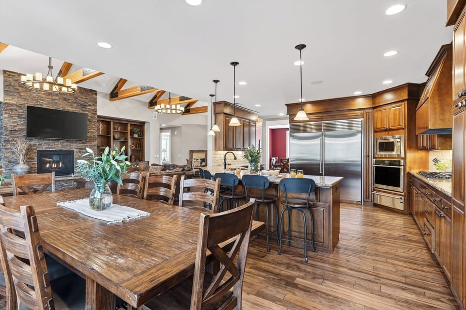 Primary dining area.