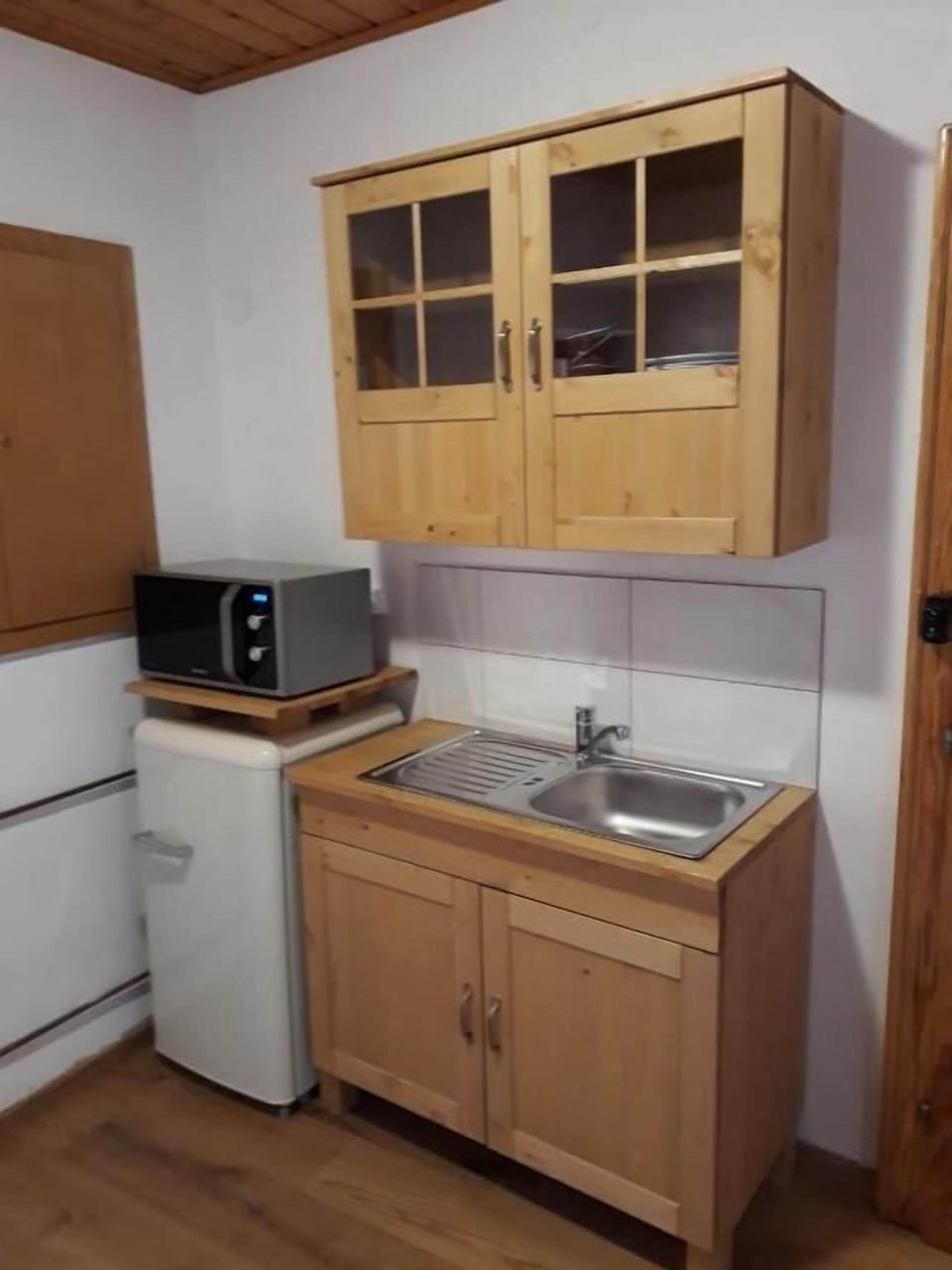 Standard Apartment, Balcony, City View | Private kitchen