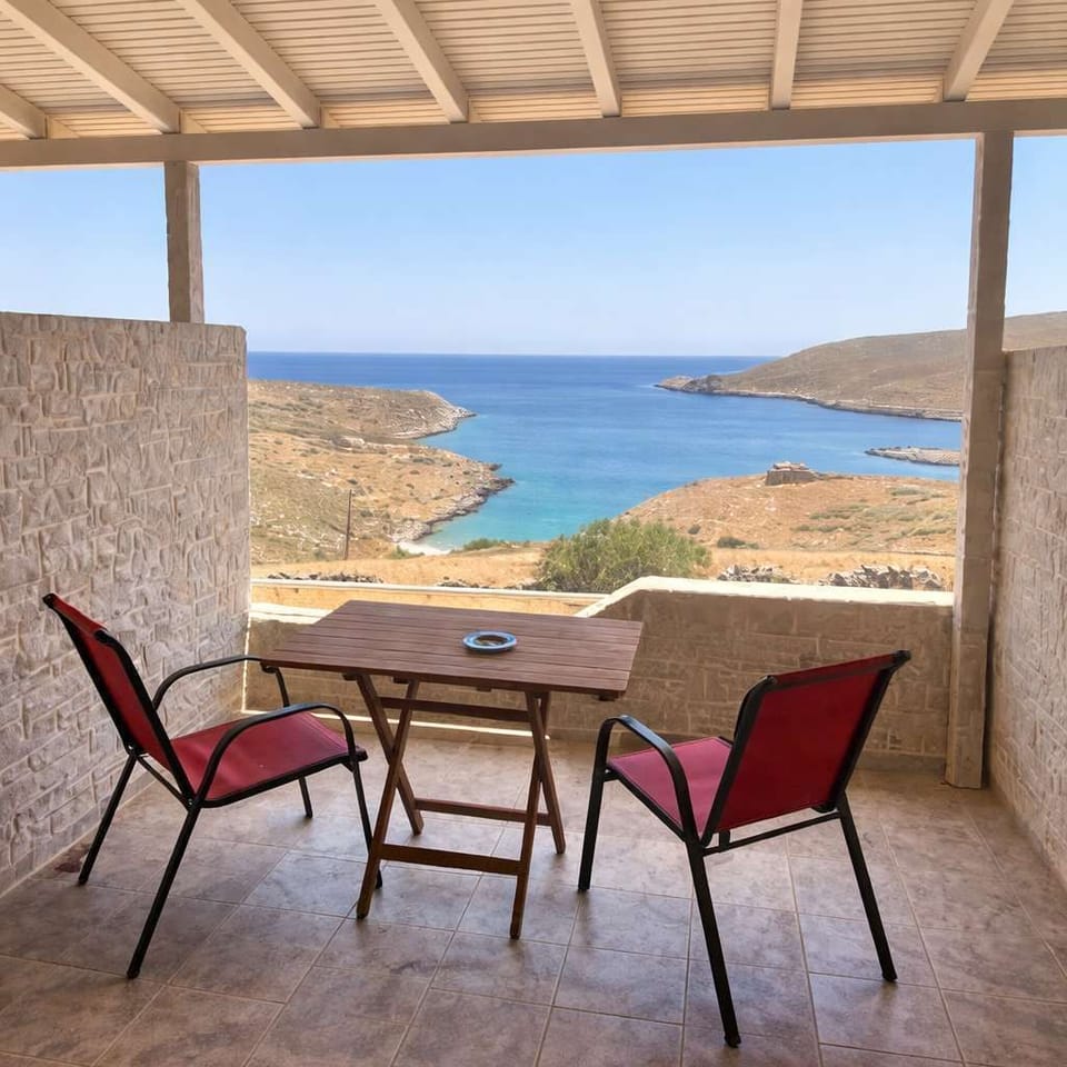 Private Sea-View Terrace with Outdoor Seating