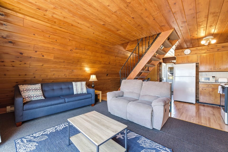Open-concept layout keeps cooking and gathering in one place.