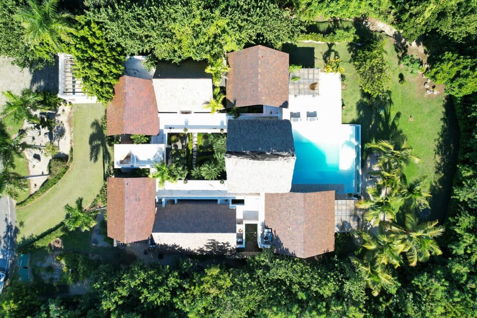 Villa Monica: A bird`s eye view of the property