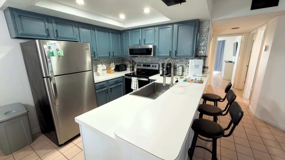 Apartment, Multiple Beds, Kitchen, Pool View (Fiesta Sol #216) | Private kitchen