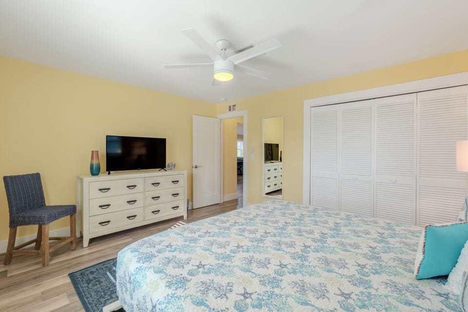 Spacious Bedroom.