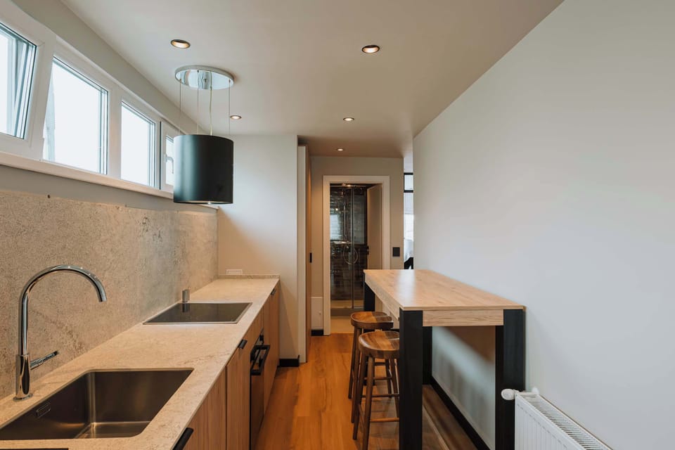 Apartment | Private kitchen | Microwave, oven, dishwasher, coffee/tea maker