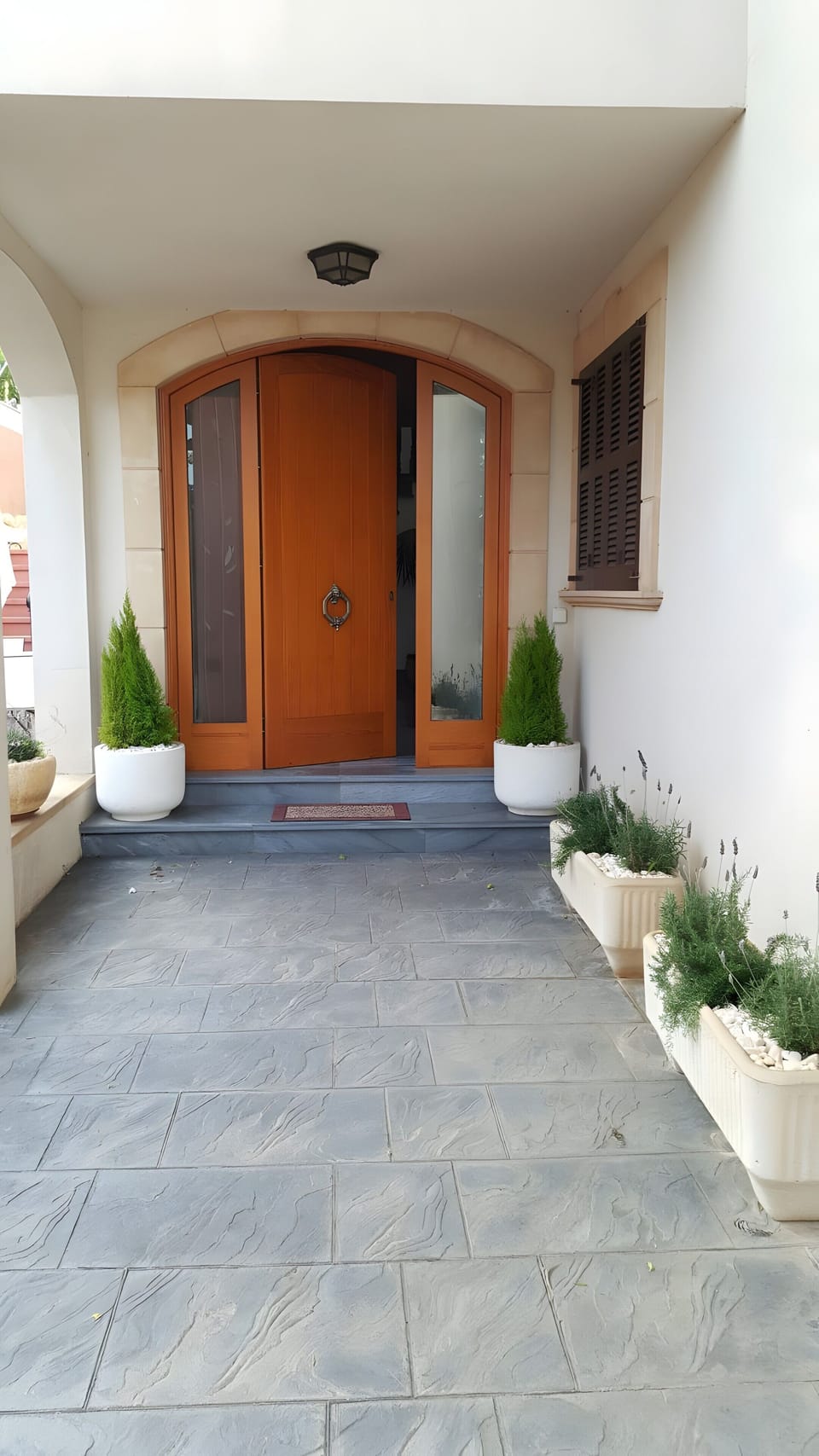 Exterior detail