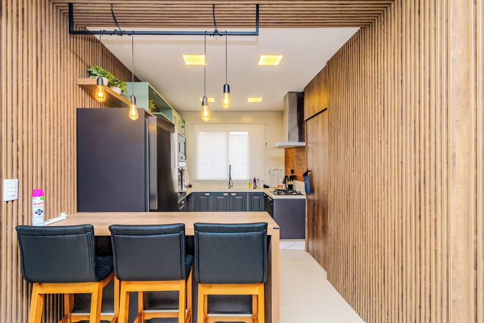 Family Apartment, Kitchen, City View | Private kitchen | Full-size fridge, microwave, stovetop, cookware/dishes/utensils