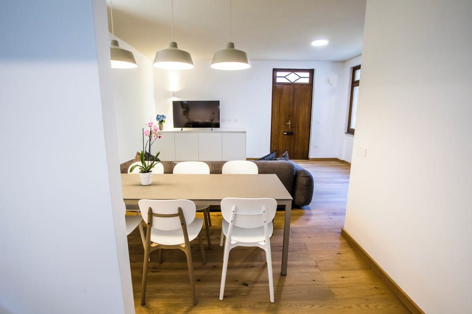 Apartment, Partial Lake View | Living area