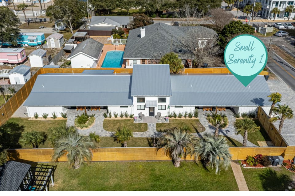 Gated Complex - Small Serenity features 5 townhomes that share a fenced, secure yard - perfect place for the kids to play!