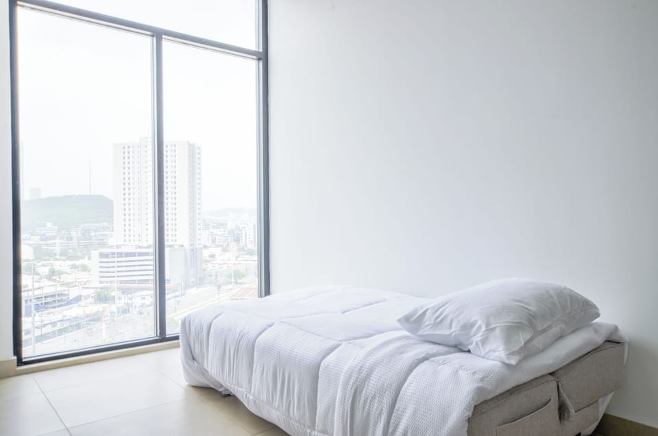 Comfort Suite, Balcony, City View | Laptop workspace, blackout drapes, iron/ironing board, WiFi (free)