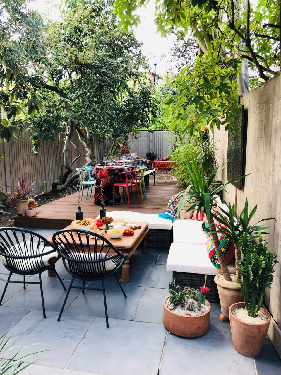 Outdoor dining