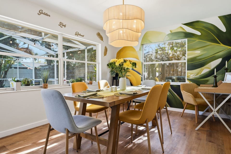 From morning coffee to evening feasts, this dining area is the perfect backdrop for food, fun, and connection.