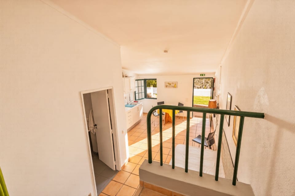 Bedroom to living room area