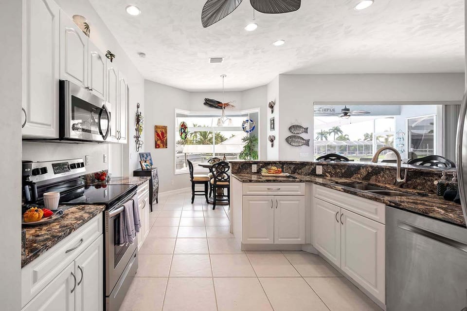 Modern Kitchen with Stainless Appliances