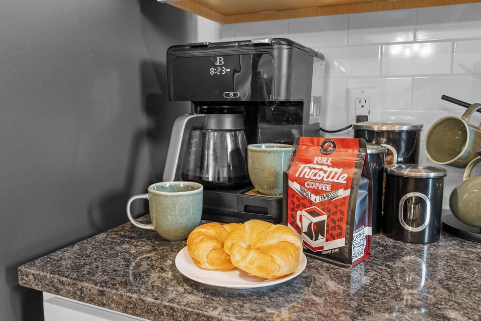 Coffee for one, or fuel for the whole crew.
