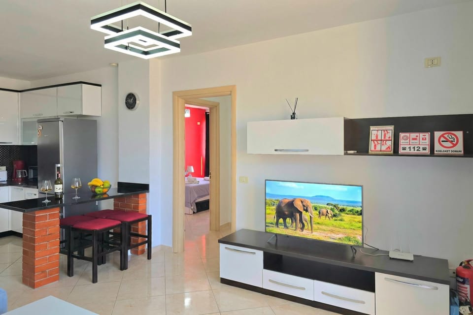 Living and dining room