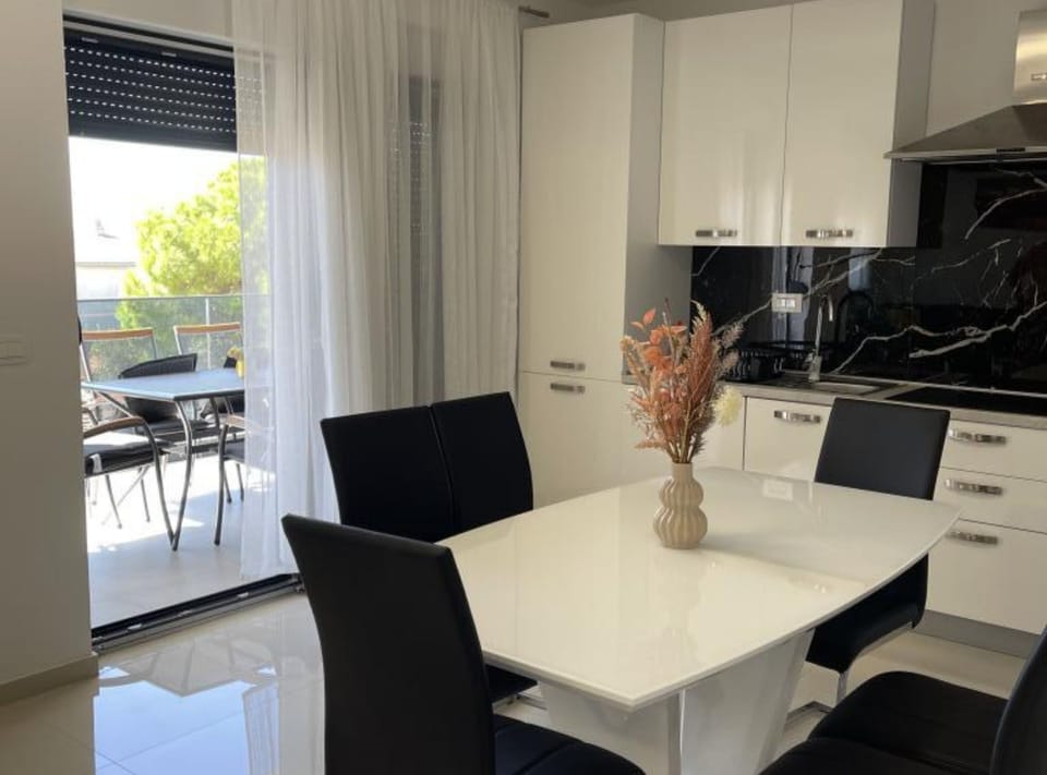 Apartment (Two Bedroom Apartment 1) | Private kitchen | Fridge