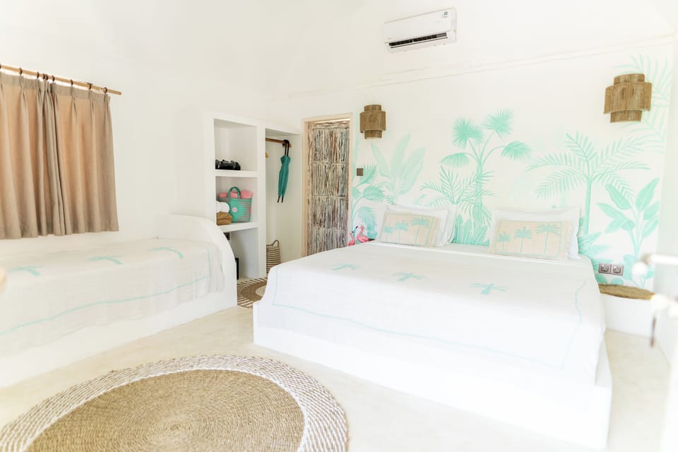 Superior Triple Room, Pool View | In-room safe, blackout drapes, soundproofing, WiFi (free)
