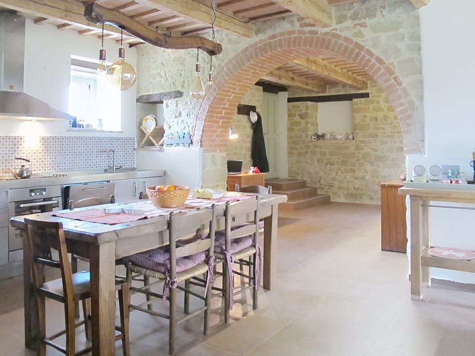Furniture, Interior Design, Flooring, Wall, Wood, Ceiling, Floor, Kitchen, Room, Lighting