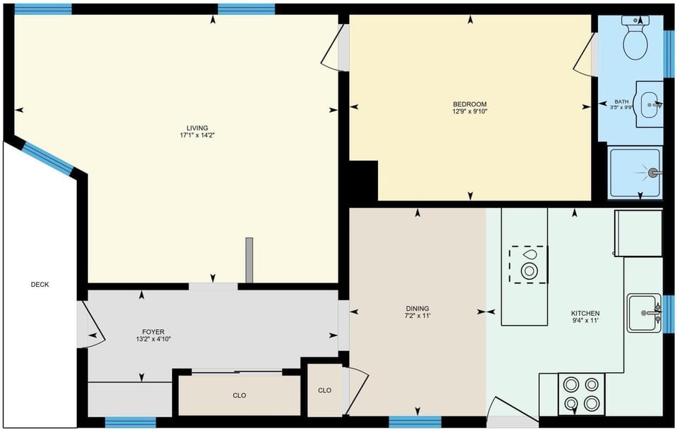 House, 2 Bedrooms | Floor plan