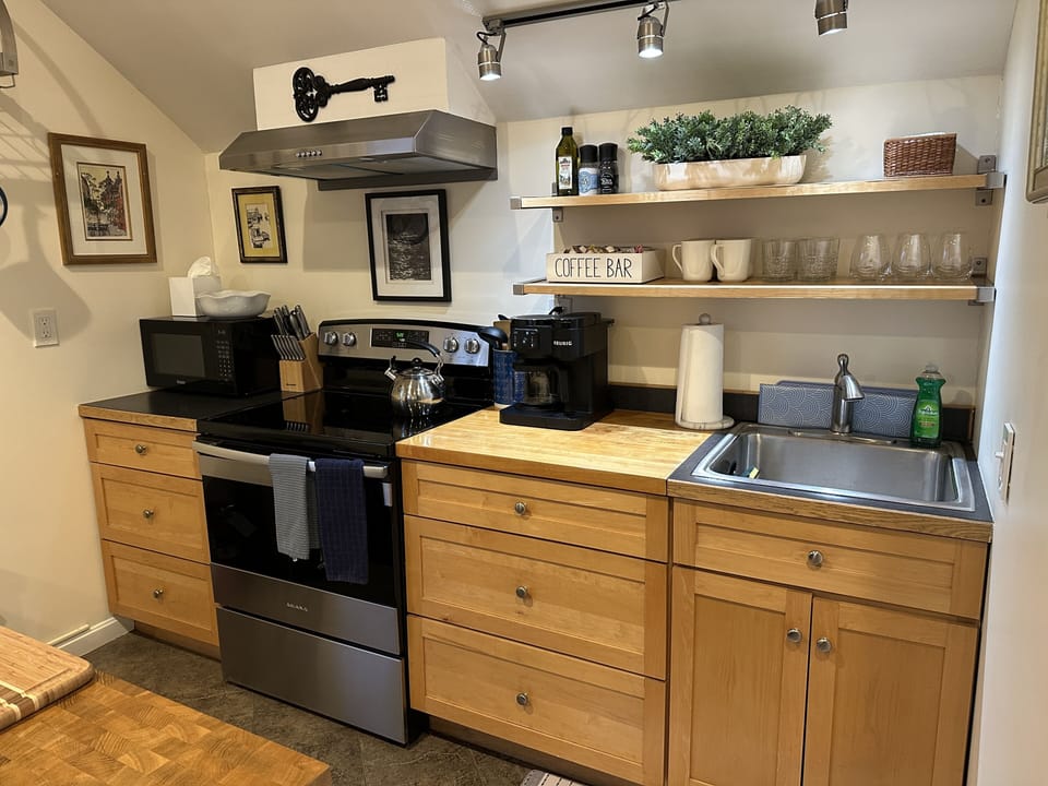 Apartment, 1 Bedroom | Private kitchen | Fridge, oven, coffee/tea maker, toaster