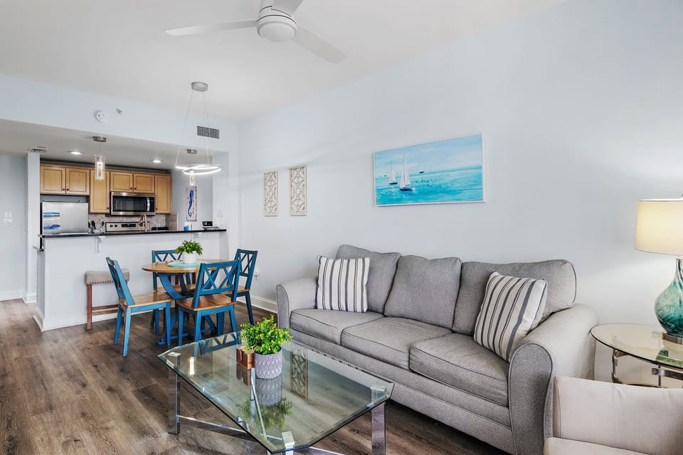 Open Living & Dining Area