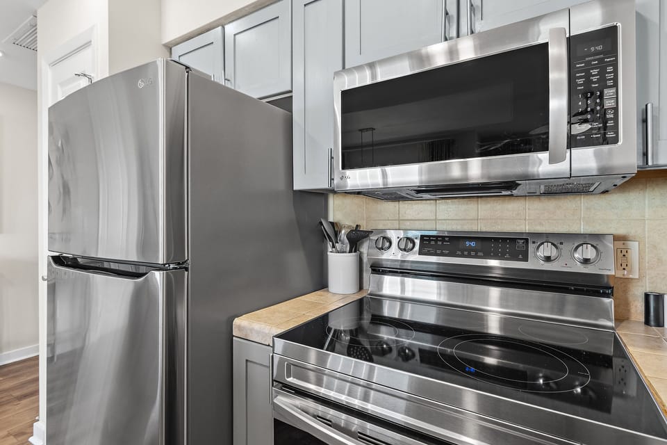Stainless steel appliances