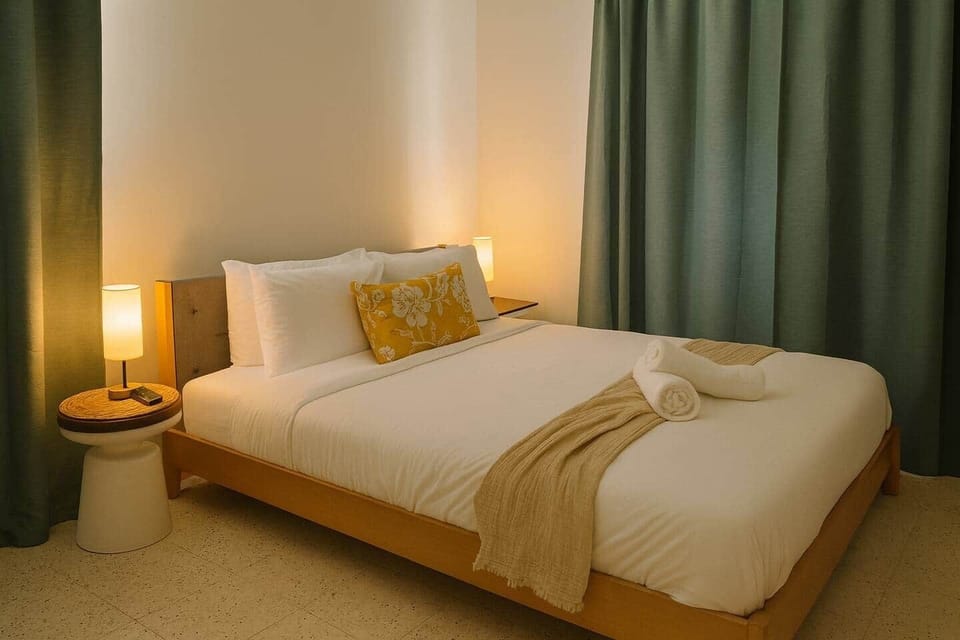 Queen bed