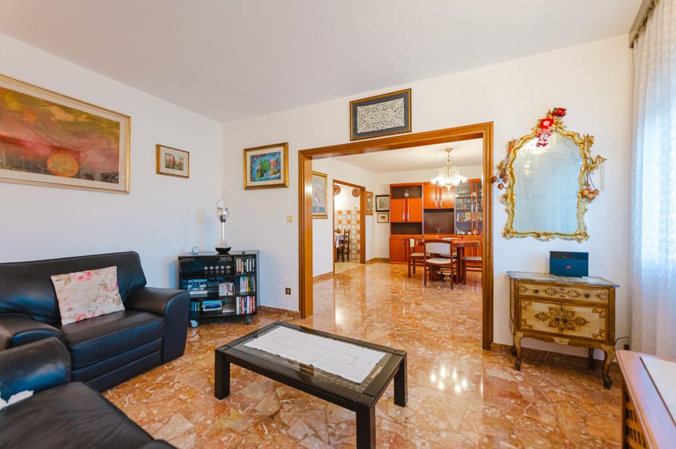 Superior Apartment, City View | Living area | Flat-screen TV