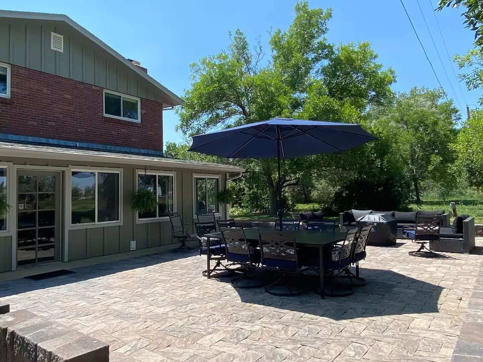 Back patio