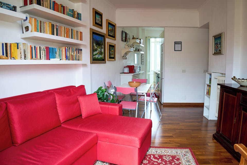 Apartment, Balcony, City View | Living area