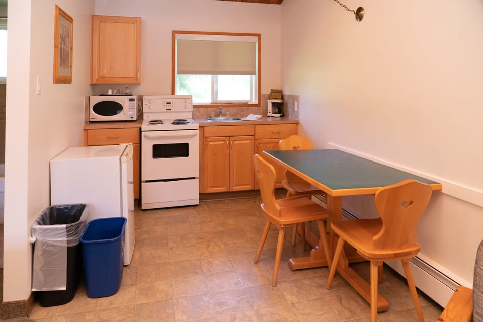 Share meals and laughs at the dining table.