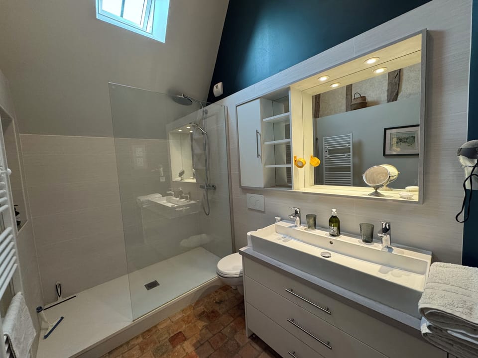 Deluxe Double Room | Bathroom | Slippers