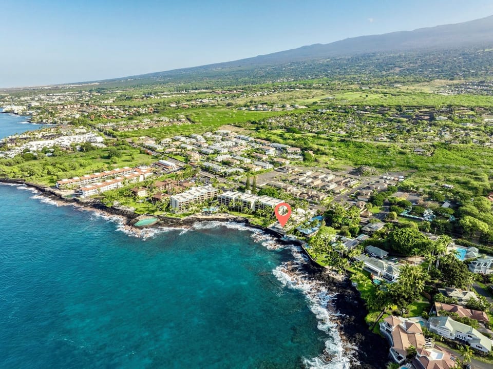 Coastal view and where we are 
