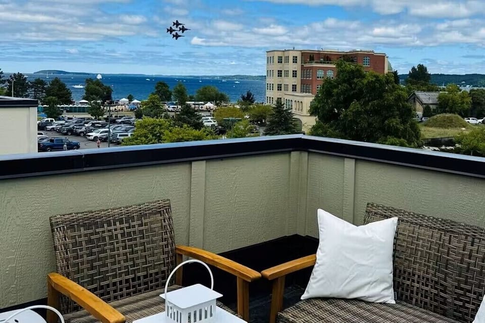 Best view in town of Cherry Festival Airshow!