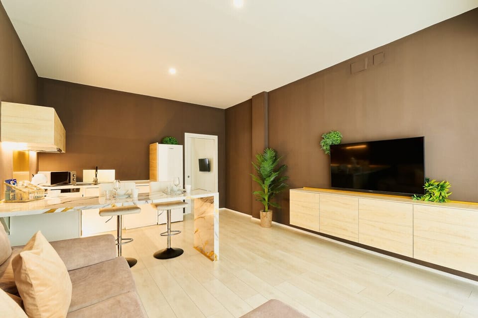 Living Room and Kitchen