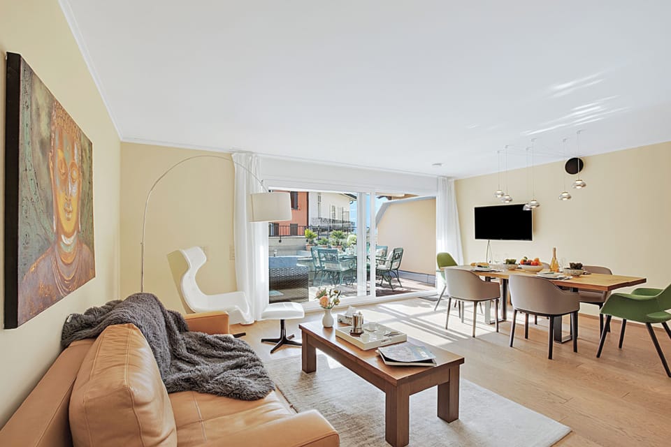 Living and dining room