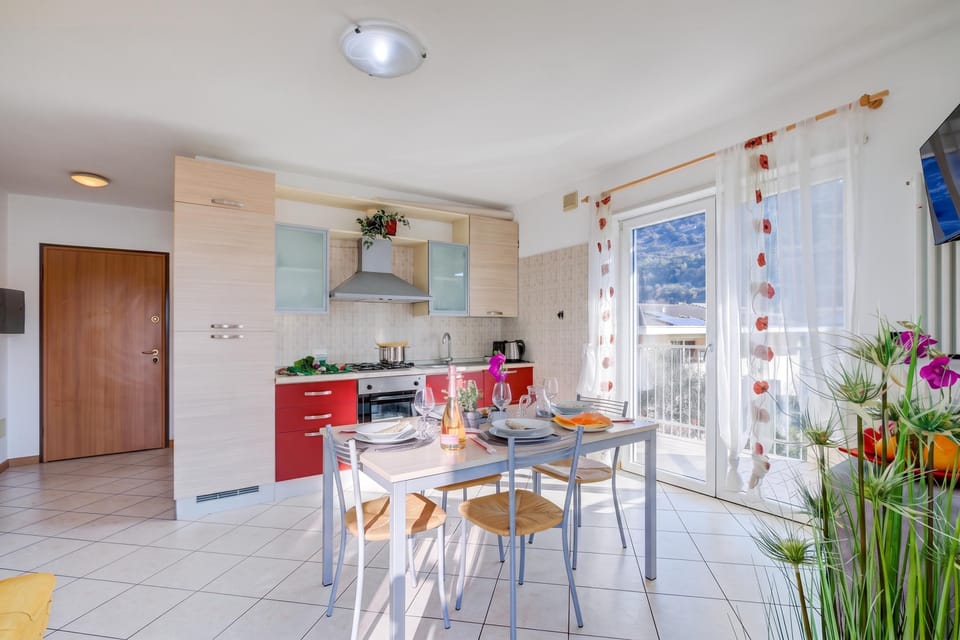 Kitchen and dining area