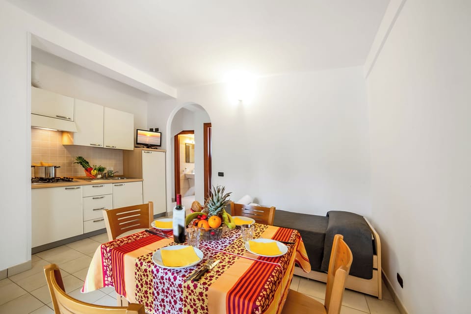 Kitchen and dining area