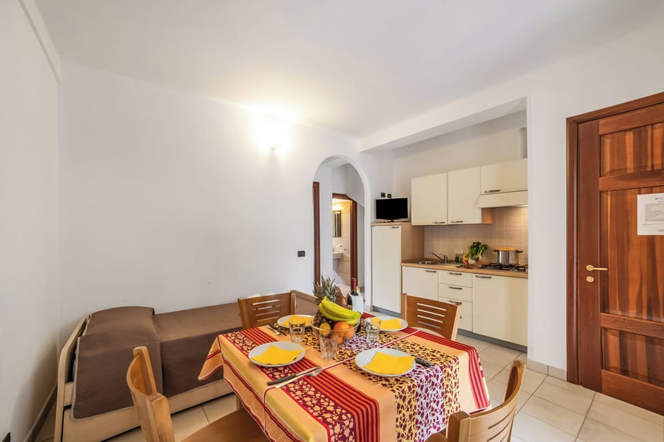 Kitchen and dining area