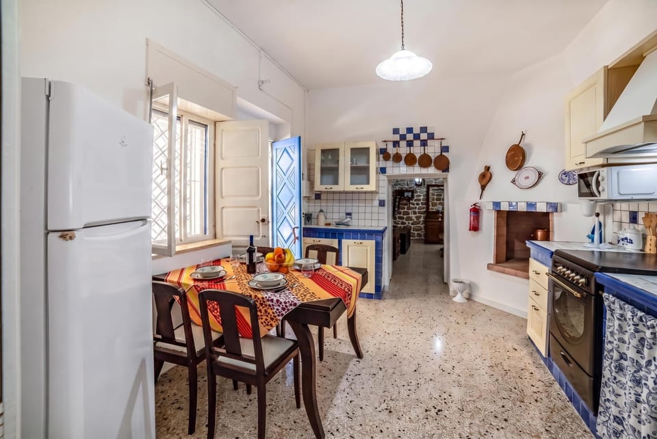 Kitchen and dining area