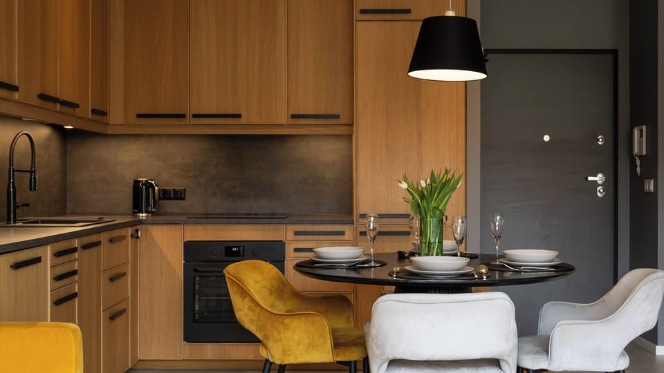 Apartment (11) | Private kitchen | Fridge, stovetop, espresso maker, electric kettle