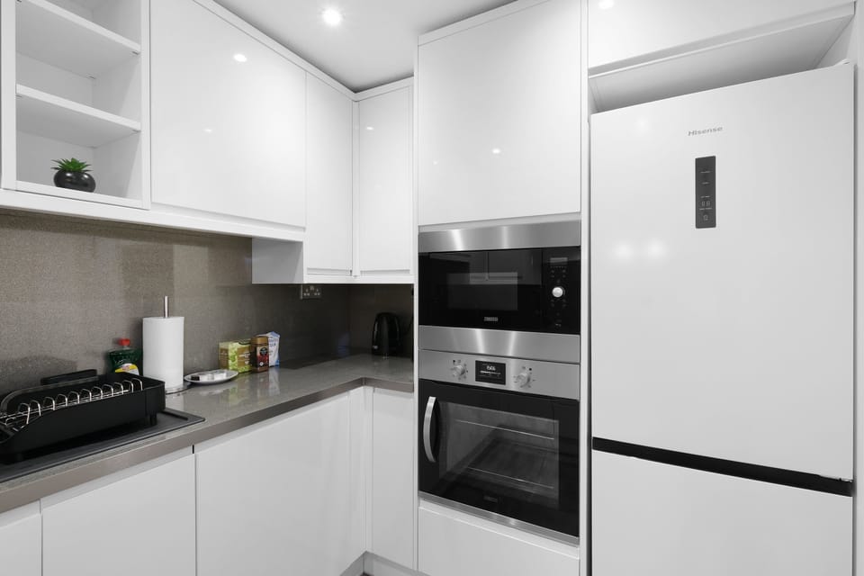 Standard Apartment | Private kitchen | Cleaning supplies
